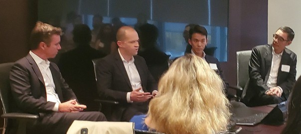 Andrew and Other Panelists Discussing Quantum Computing